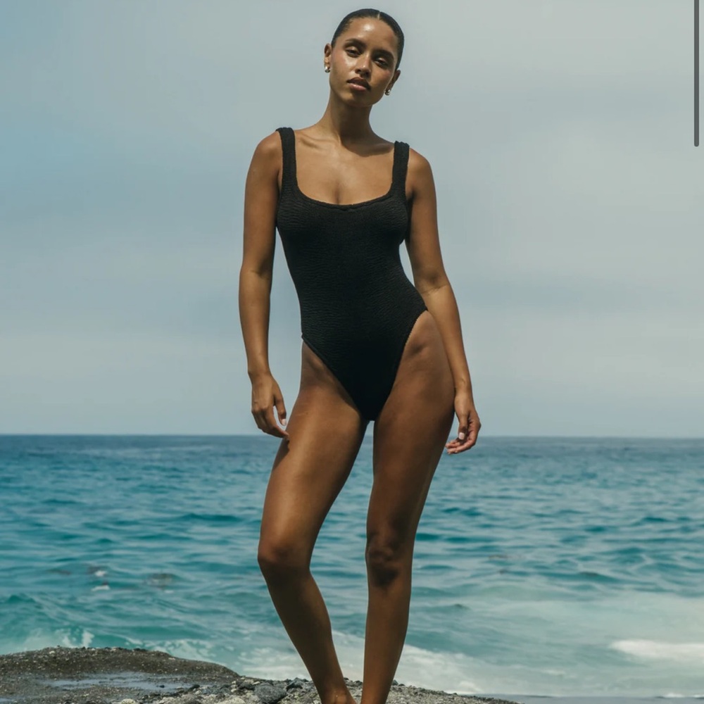 Elysiian - black one piece swim suit